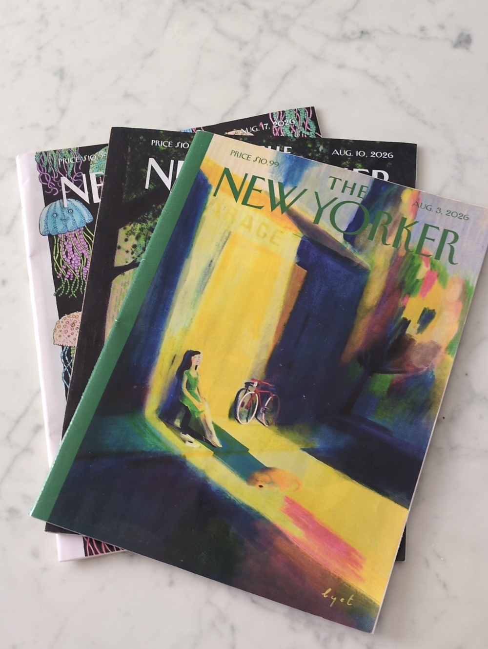 Art Cover Print - Multicolor NEW YORKER MAGAZINE (3) AUGUST 2026